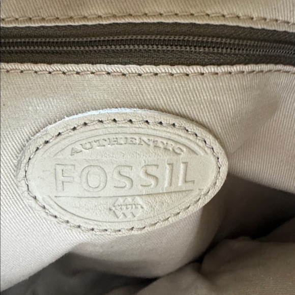 Fossil Crossbody bag with adjustable strap Womens pebbled leather sparkle strap - Picture 7 of 14